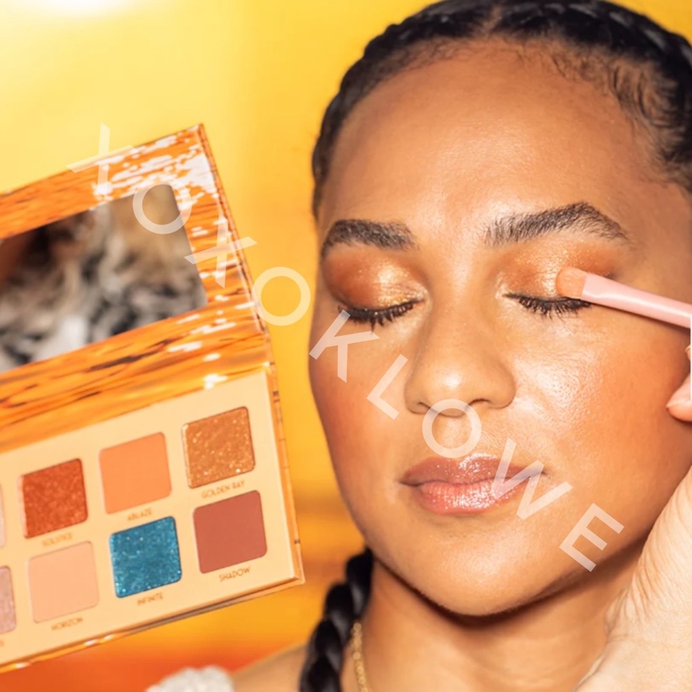 Beauty For Real Golden Hour Mango Butter Eyeshadow Palette NIB